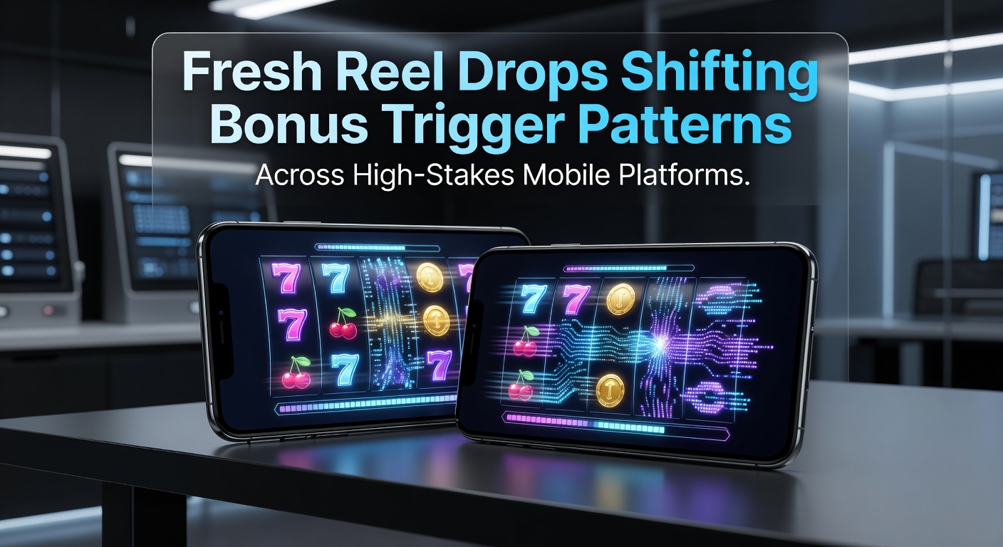 Mobile slot interface displaying evolving bonus trigger indicators on high-stakes reels
