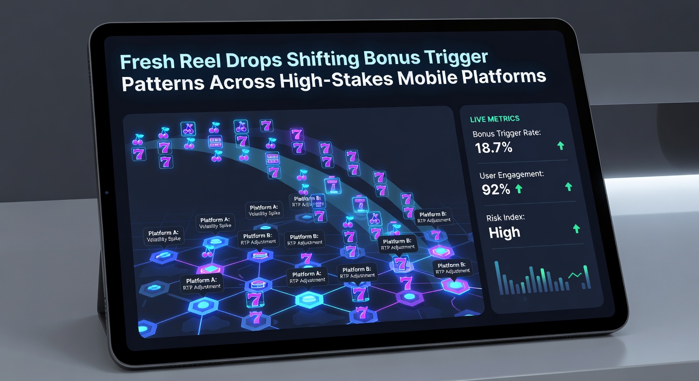 Analytics dashboard tracking bonus trigger rates on premium mobile slot platforms