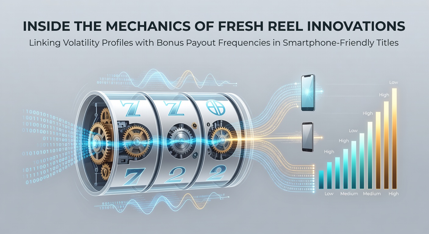 Detailed view of mobile slot reels showing volatility indicators and bonus frequency metrics on a smartphone screen