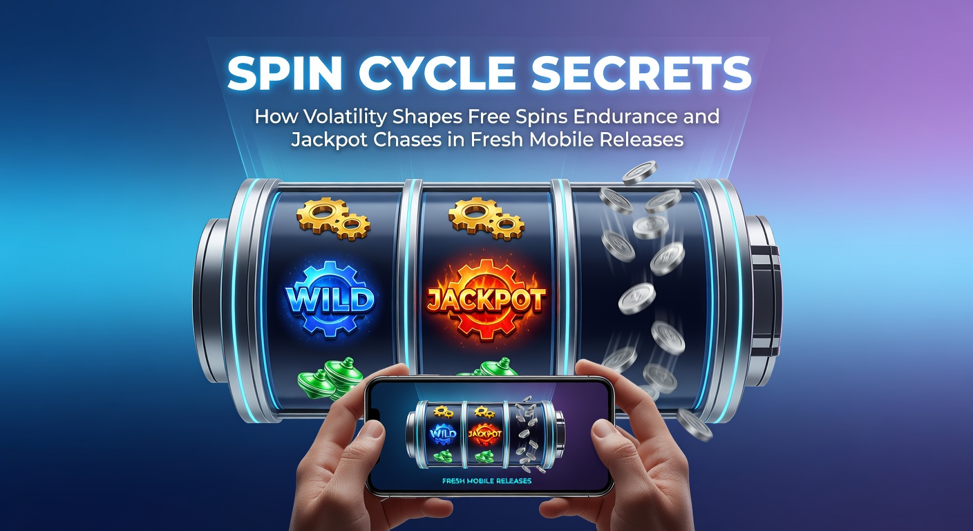 Dynamic mobile slot interface showing spinning reels with free spins counter and jackpot ticker in action