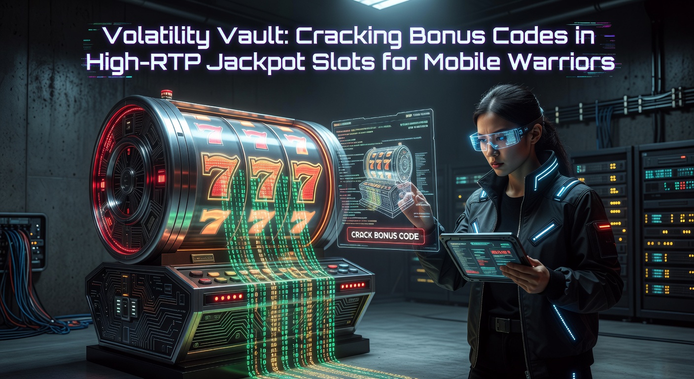 Vibrant mobile screen displaying a high-volatility jackpot slot with exploding bonus symbols and a vault unlocking massive RTP payouts